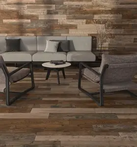 Carrelage de sol interieur "cedre warn" - 15 x 90 cm
