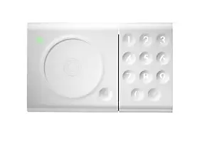 Lecteur de badge pour serrure connectée + clavier à code Somfy 2401555