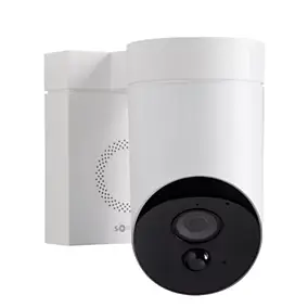 Caméra de surveillance extérieure - Outdoor Camera 2 blanche - Somfy - Wifi - Détection intelligente - 1080p Full HD - Sirène 110 dB