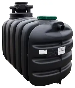 Cuve à enterrer prééquipée en polyéthylène haute densité 3500 L