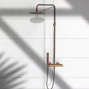 Colonne de douche mécanique, cuivré, Essebagno Luisa 250