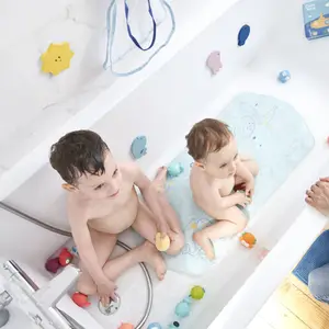 Tapis de bain XXL avec témoin de température