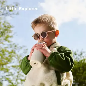 Gourde isotherme Little Explorer Ivoire (350 ml)