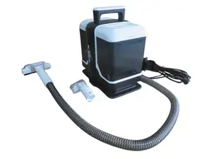 Shampouineuse portable "Racing" 750 W noire avec aspiration 15 Kpa et réservoirs 1600/750 mL