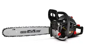 Tronçonneuse thermique 56 cm³ guide 50 cm avec chaîne oregon
