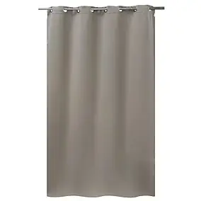 Rideau occultant phonique Louca L.240 x l.140 cm beige