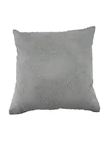 Coussin fougère lin Ornami L.40 x l.40 cm