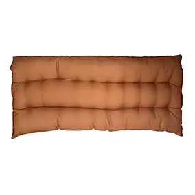 Futon Ornami L.120 x l.60 x ep.5cm orange terracotta
