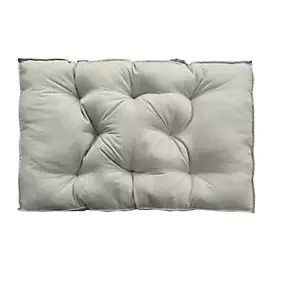 Coussin palette déperlant beige L.120 x l.80 x ep.10cm Ornami