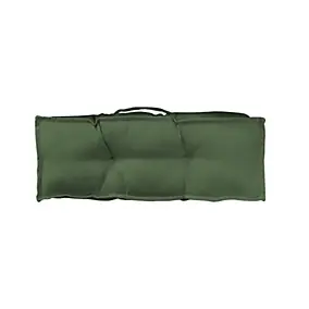 Coussin accoudoir déperlant vert kaki L.58 x l.10 x ep.20 Ornami