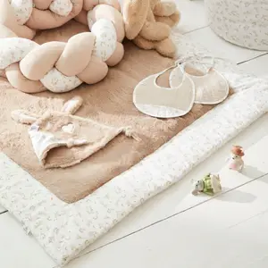 Doudou attache sucette Daydream lapin petit coeur (35 x 25 cm)