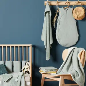 Gigoteuse été kimono vert de gris TOG 1,6 (18-36 mois)
