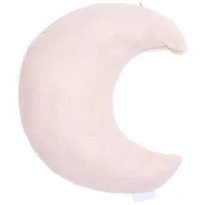 Bouillotte lune bambou et gaze de coton biscuit