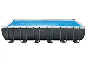 Piscine tubulaire rectangulaire Intex Ultra XTR 7,32 x 3,66 x 1,32 m + stérilisateur sel inclus