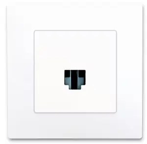 Prise Ethernet RJ45 à clipser "Delta Viva" blanc