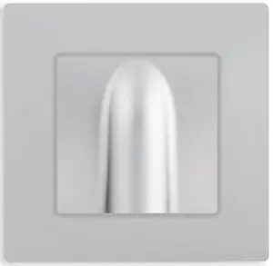 Sortie de câble à clipser silver "Delta Viva"
