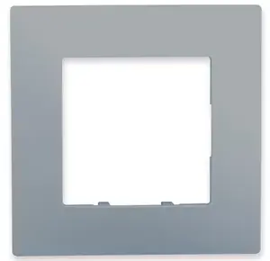 Plaque simple silver "Delta Viva"