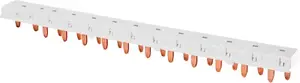 Peigne horizontal double. Permet l’alimentation phase/neutre.