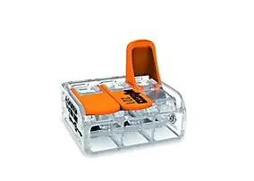 Sachet de 3 bornes 6 mm2, 3 entrées