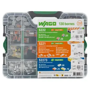 Malette 130 bornes mixtes S2273 + S221 + S222