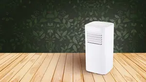Climatiseur mobile 8000 BTU, blanc jusqu'à 12 m²