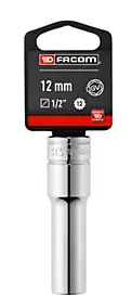 Douille longue standard 12 pans 1/2" 12 mm Facom S.12LA
