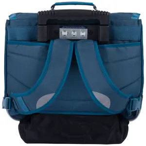 Cartable à roulettes primaire Les Fantaisies Merlin Bleu (38 cm)