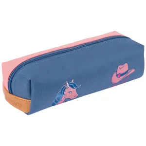 Trousse scolaire Les Fantaisies Jane Corail et Bleu