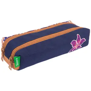 Trousse double compartiment Les Fantaisies Maïna Violet
