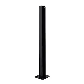 Platine pour poteau h.0,50 m en métal