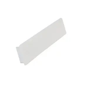 Bouchon lisse PVC - 120 mm finition droite : esthétique