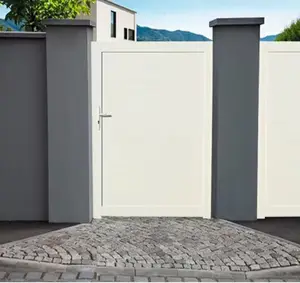Portillon PVC blanc "Bora" - L. 1 m