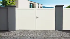 Portail PVC "Bora" - L. 3,0 m x H. 1,60 m