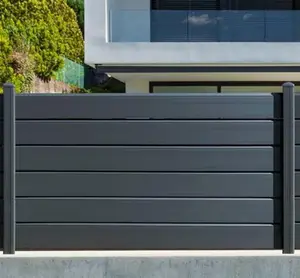 Kit poteau gris H. 95 cm + entretoises