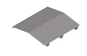 Faitière double crantée