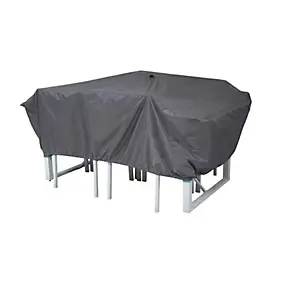 Housse de protection Urban pour table de jardin rectangulaire 180 x 110 cm Oviala