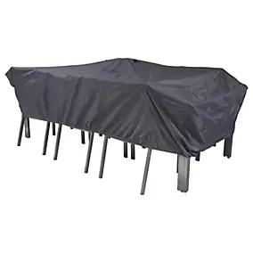 Housse de protection Urban pour table de jardin rectangulaire 240 x 130 cm Oviala