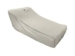 Housse de protection pour méridienne Mixi Oviala H.60 cm beige