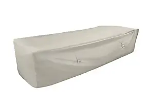 Housse de protection pour fauteuil Mixi 3 places Oviala H.60 cm beige