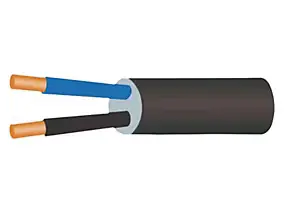 Câble électrique U1000R2V 2X16 mm² Nexans - 50 m vendu au mètre linéaire