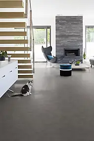 Revêtement sol PVC Texline Madras gris anthracite 4m (vendu au m²)
