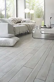 Revêtement sol PVC Funtex Playa blanc 4 m, Gerflor (vendu au m²)