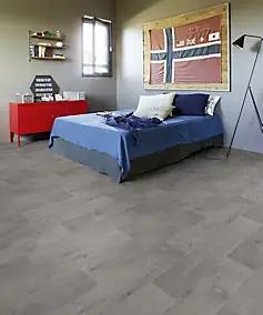 Revêtement sol PVC Texline Timber gris 4m, Gerflor (vendu au m²)