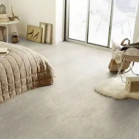 Revêtement sol PVC Tarkett Exclusive Woodskin gris 3m (vendu au m²)