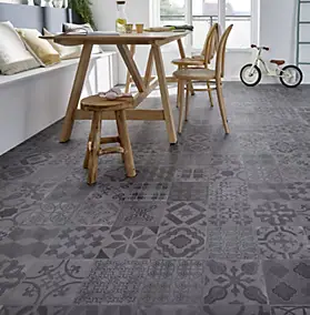 Rouleau PVC Tarkett Alemeria Smok gris (vendu au m²)