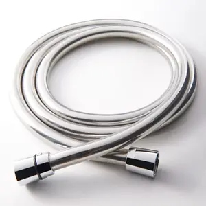 Flexible de douche argent en PVC - 1,75 m