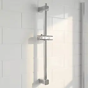 Barre de douche réglable chrome GoodHome Teesta