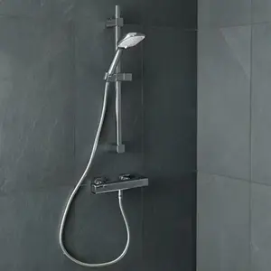 Kit barre de douche thermostatique "Teesta" - 3 jets