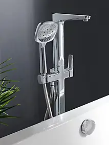 Colonne de baignoire ilot GoodHome Teesta