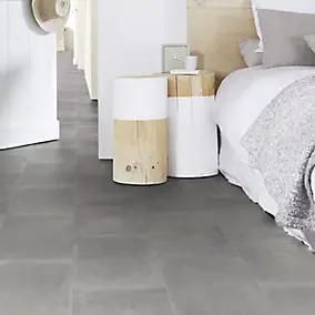 Revêtement sol PVC Tarkett Iconik Life gris clair 2m (vendu au m²)